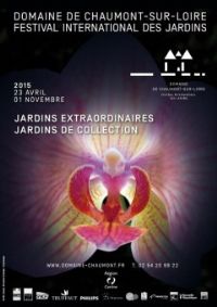 24ème Festival International des Jardins. Du 23 avril au 1er novembre 2015 à CHAUMONT-SUR-LOIRE. Loir-et-cher. 